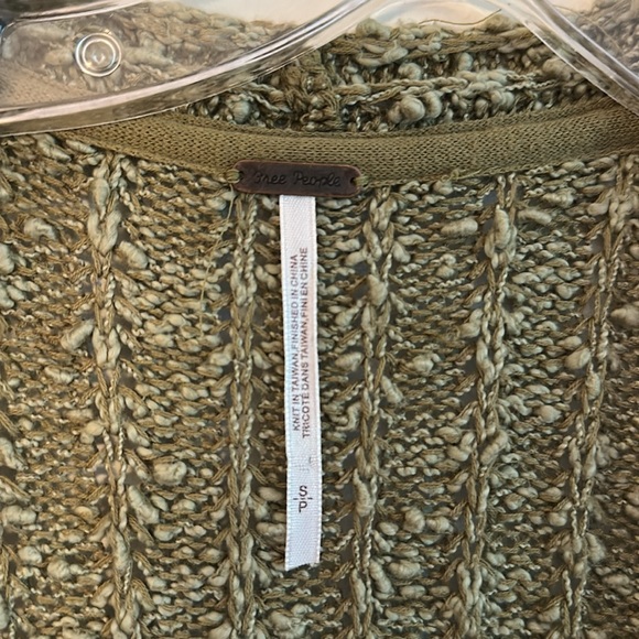 Sunset Drive Cardigan Sweater Oversized Free people - Picture 6 of 9